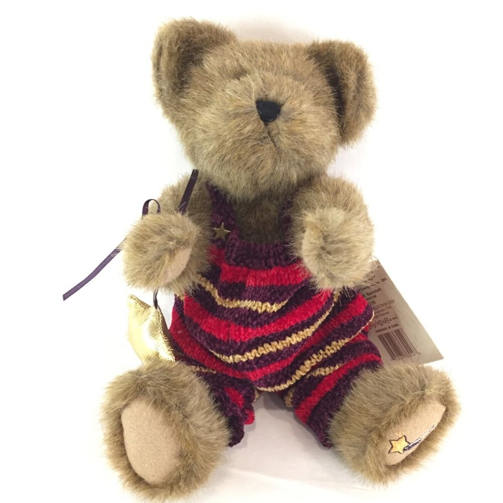 Boyds Bear Plush Cameron W. Bearsmark Hallmark Gold Crown w tags Star  #9691HM